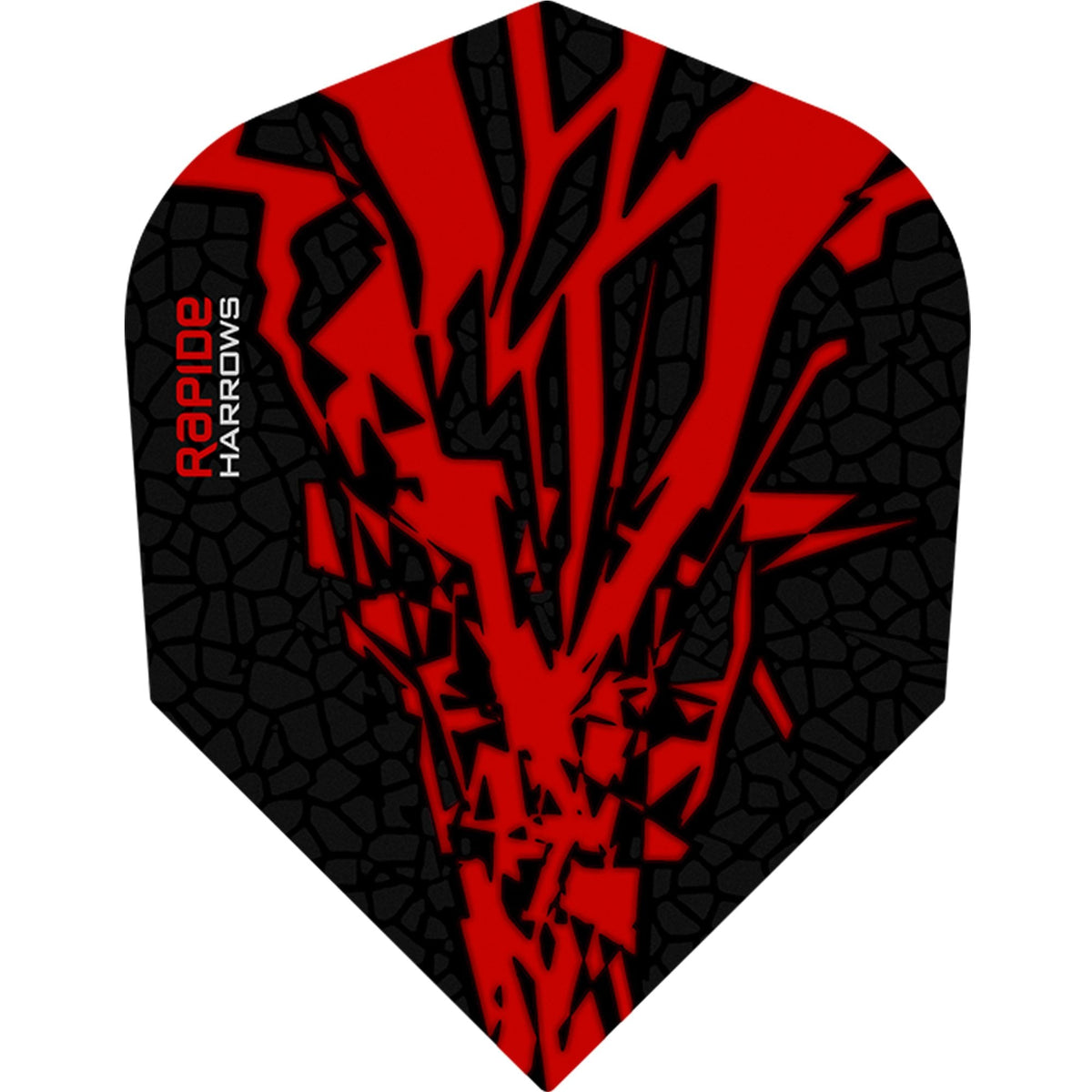 Harrows Rapide X Dart Flights - Std Shape - Rapide-X Red