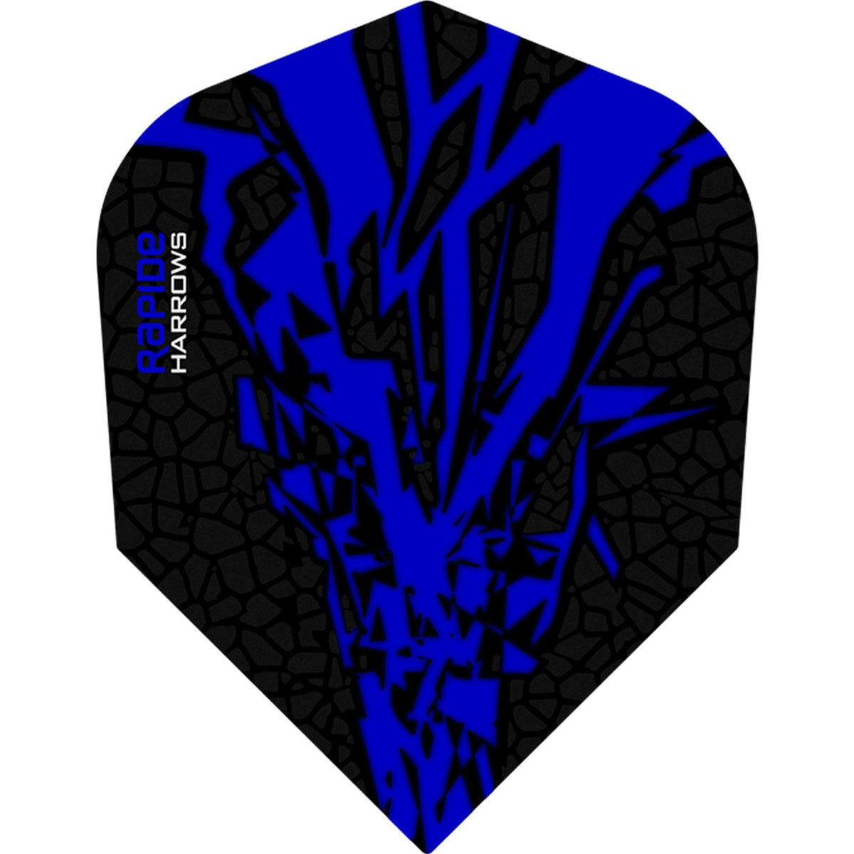 Harrows Rapide X Dart Flights - Std Shape - Rapide-X Dark Blue