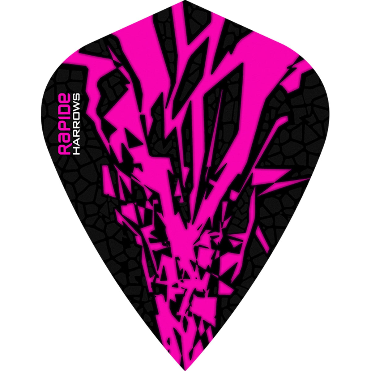 Harrows Rapide X Dart Flights - Kite Shape - Rapide-X Pink