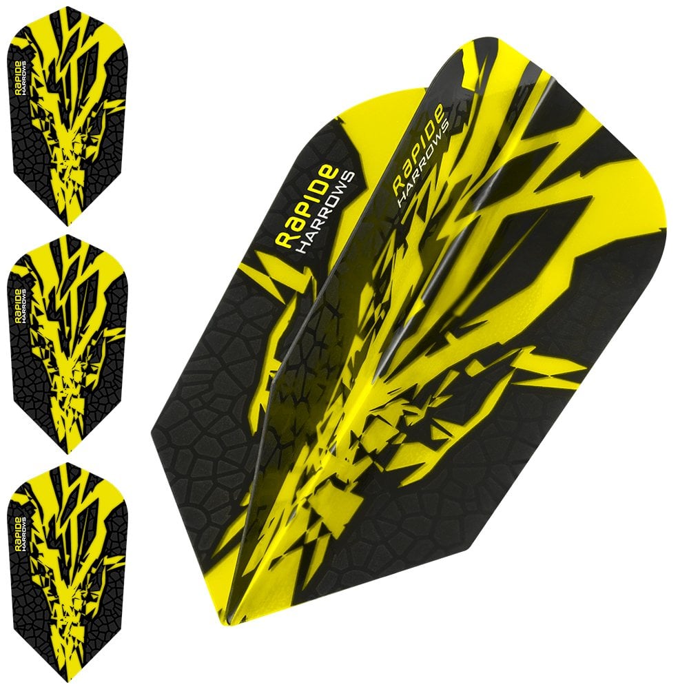 *Harrows Rapide X Dart Flights - Slim Shape - Rapide-X