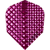 Dart Flights - Raw 75 - 75 Micron - Std - Dimplex Pink
