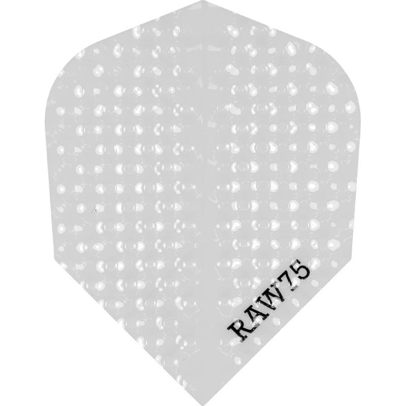 Dart Flights - Raw 75 - 75 Micron - Std - Dimplex White