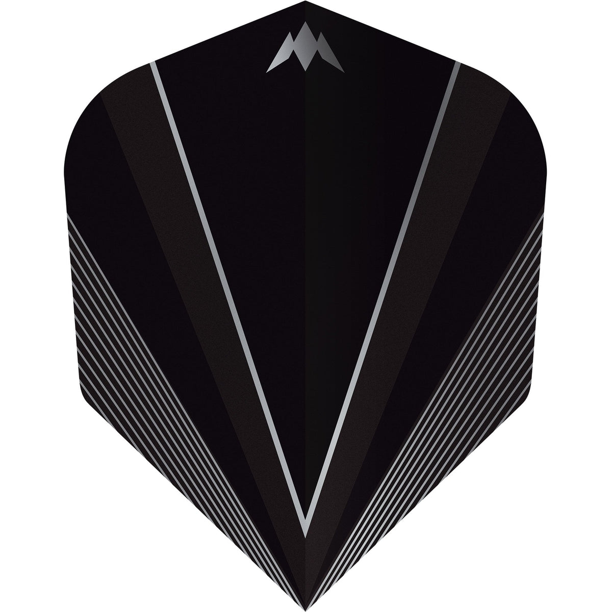 Mission Shades Dart Flights - 100 Micron - No6 - Std Black