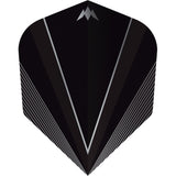 Mission Shades Dart Flights - 100 Micron - No6 - Std Black