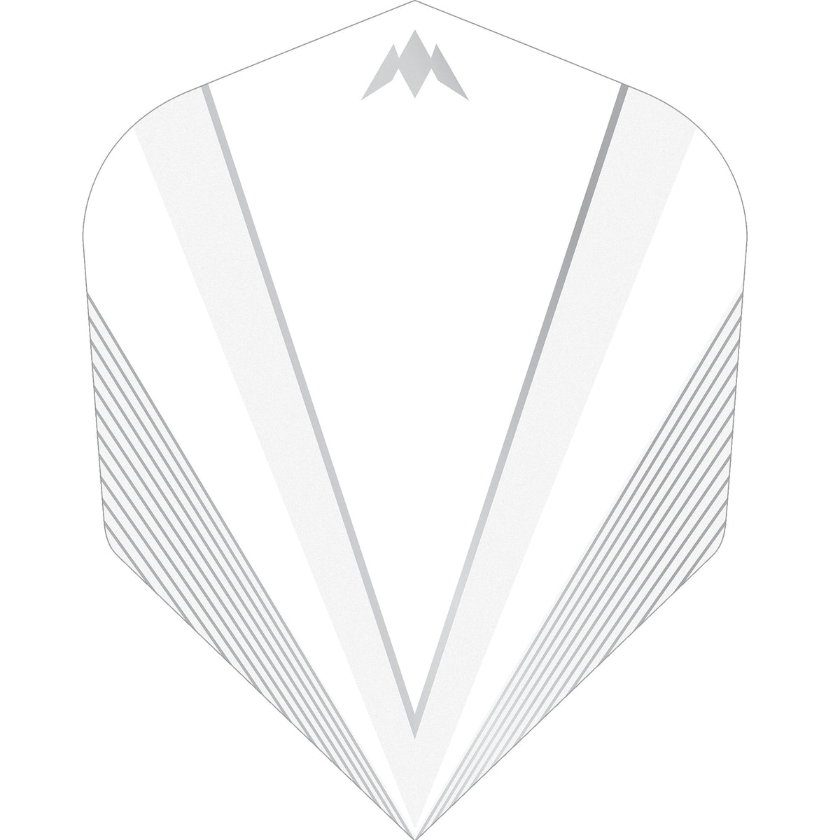 Mission Shades Dart Flights - 100 Micron - No6 - Std White