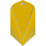 Mission Shades Dart Flights - 100 Micron - Slim Yellow