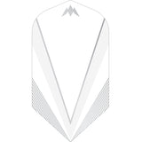 Mission Shades Dart Flights - 100 Micron - Slim White