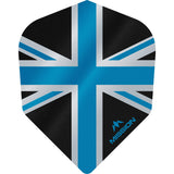 Mission Alliance Union Jack Dart Flights - No6 - Std - Black Black Blue