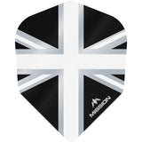 Mission Alliance Union Jack Dart Flights - No6 - Std - Black Black White