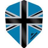 Mission Alliance-X Union Jack Dart Flights - No6 - Std Blue Black
