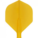 Cuesoul - Tero Flight System - Dart Flights - AK4 - Standard - Solid Yellow