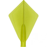Cuesoul - Tero Flight System - Dart Flights - AK4 - Diamond - Solid Green