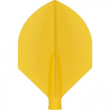 Cuesoul - Tero Flight System - Dart Flights - AK4 - Shield - Solid Yellow