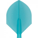 Cuesoul - Tero Flight System - Dart Flights - AK4 - Shield - Solid Blue
