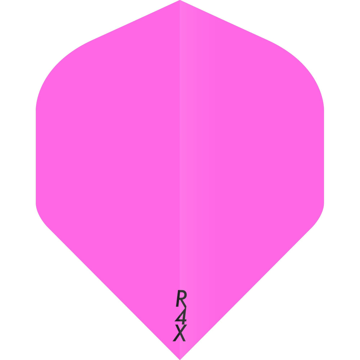 Ruthless R4X - Solid - Dart Flights - 100 Micron - No2 - Std Fluro Pink