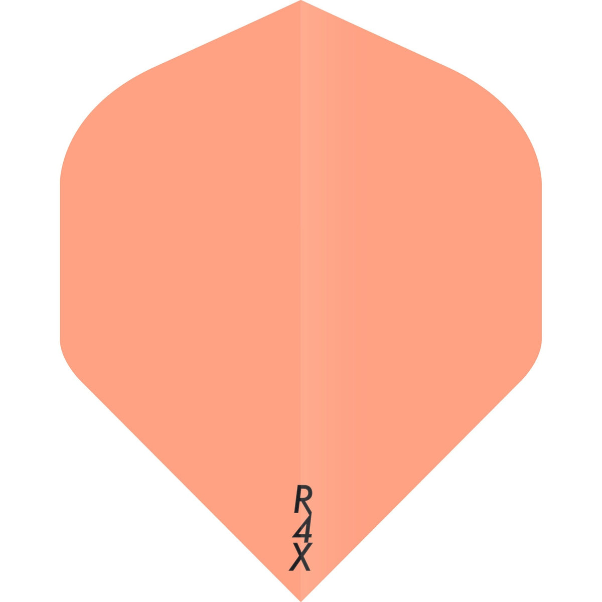 Ruthless R4X - Solid - Dart Flights - 100 Micron - No2 - Std Fluro Orange