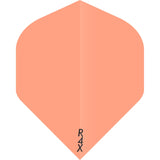 Ruthless R4X - Solid - Dart Flights - 100 Micron - No2 - Std Fluro Orange