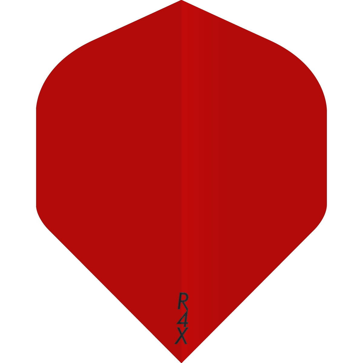 Ruthless R4X - Transparent - Dart Flights - 100 Micron - No2 - Std Red