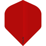 Ruthless R4X - Transparent - Dart Flights - 100 Micron - No2 - Std Red
