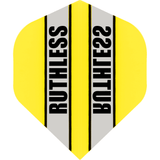Ruthless - Clear Panel - Dart Flights - 100 Micron - No2 - Std Yellow