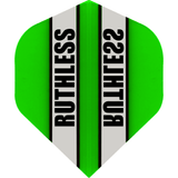 Ruthless - Clear Panel - Dart Flights - 100 Micron - No2 - Std Green