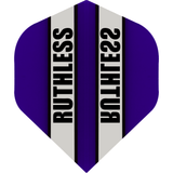 Ruthless - Clear Panel - Dart Flights - 100 Micron - No2 - Std Purple