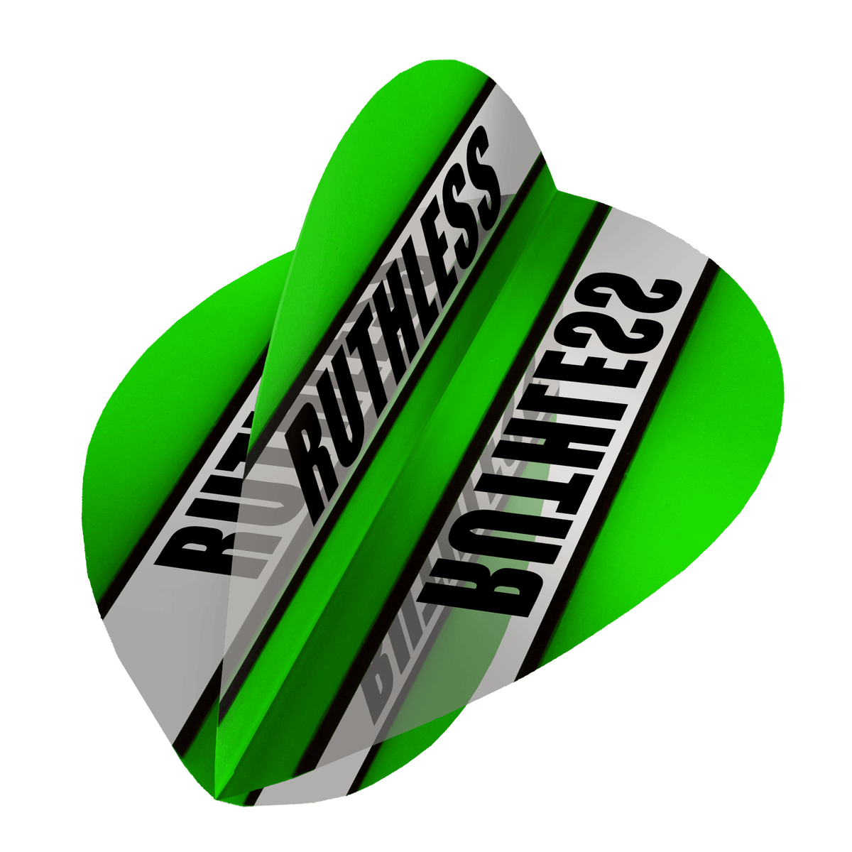 Ruthless - Clear Panel - Dart Flights - 100 Micron - Pear