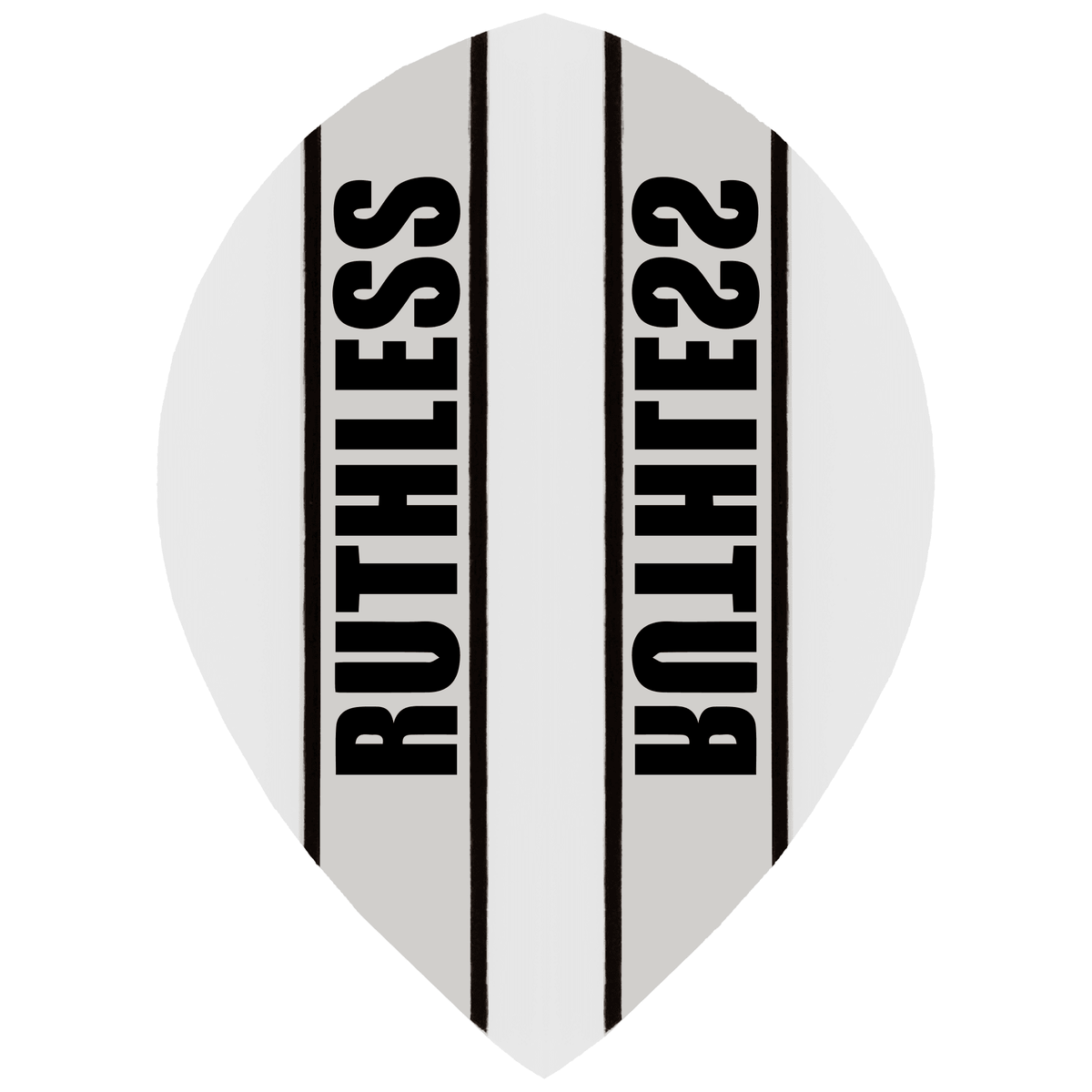 Ruthless - Clear Panel - Dart Flights - 100 Micron - Pear Clear
