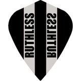 Ruthless - Clear Panel - Dart Flights - 100 Micron - Kite Black