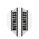 Ruthless - Clear Panel - Dart Flights - 100 Micron - Mini - Std White