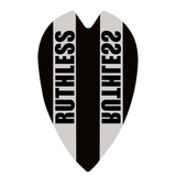 Ruthless - Clear Panel - Dart Flights - 100 Micron - Retro Black