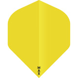 McCoy Power Max Dart Flights - 150 Micron - No2 - Std - Solid Yellow