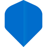 Ruthless Poly Plain - Solid - Dart Flights - 75 Micron - No2 - Std Blue