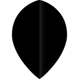 Ruthless Poly Plain - Solid - Dart Flights - 75 Micron - Pear Black