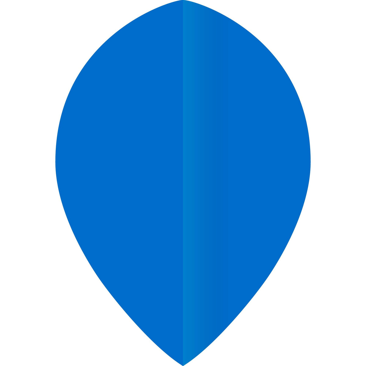 Ruthless Poly Plain - Solid - Dart Flights - 75 Micron - Pear Blue