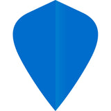 Ruthless Poly Plain - Solid - Dart Flights - 75 Micron - Kite Blue
