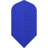 Designa Dart Flights - Fabric Rip Stop Nylon - Longlife - Slim Blue