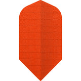 Designa Dart Flights - Fabric Rip Stop Nylon - Longlife - Slim Fluro Orange