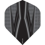 Pentathlon TDP-Lux Dart Flights - Vision Black Centre - No2 - Std Grey