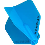 Robson Plus Dart Flights - for all shafts - Std No6 Blue