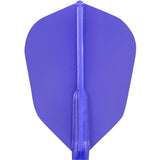 Cosmo Darts - Fit Flight - Set of 3 - SP Shape Dark Blue