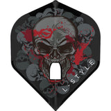 L-Style - L-Flights - L1 Pro - Champagne Ring - Standard - Ryan Searle V2 - Clear Black - Skull