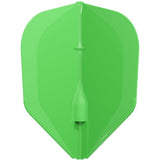 L-Style - EZ L-Flights - Integrated Champagne Ring - L3 Shape Neon Green