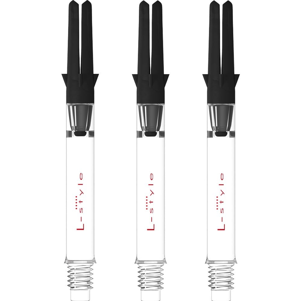 L-Style - L-Shafts - Straight - Silent Spin - Carbon - Clear L Style 330 47mm Medium