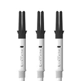 L-Style - L-Shafts - Straight - Silent Spin - Carbon - White L Style 260 40mm Tweenie