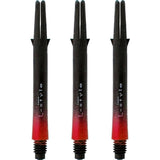 L-Style - L Shafts - Carbon Two Tone - Black and Red - Short L Style 330 47mm Medium