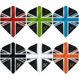 Mission Alliance Union Jack Dart Flights - 150 - No2 - Black