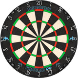 Mission Samurai Infinity Dartboard - Professional Board - Black Ring