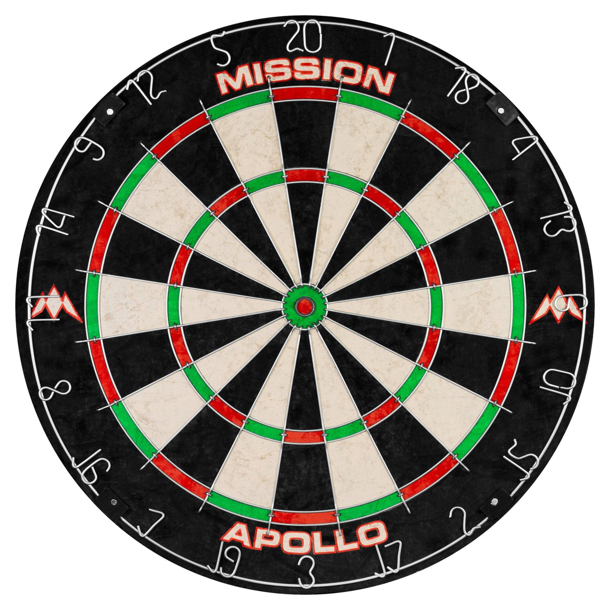 Mission Home Darts Centre - Cabinet, Dartboard, 6 Darts - Plain Black