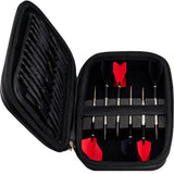 Wales FA - Cymru - Large Darts Case - Black - W3 - Welsh Crest on Cymru